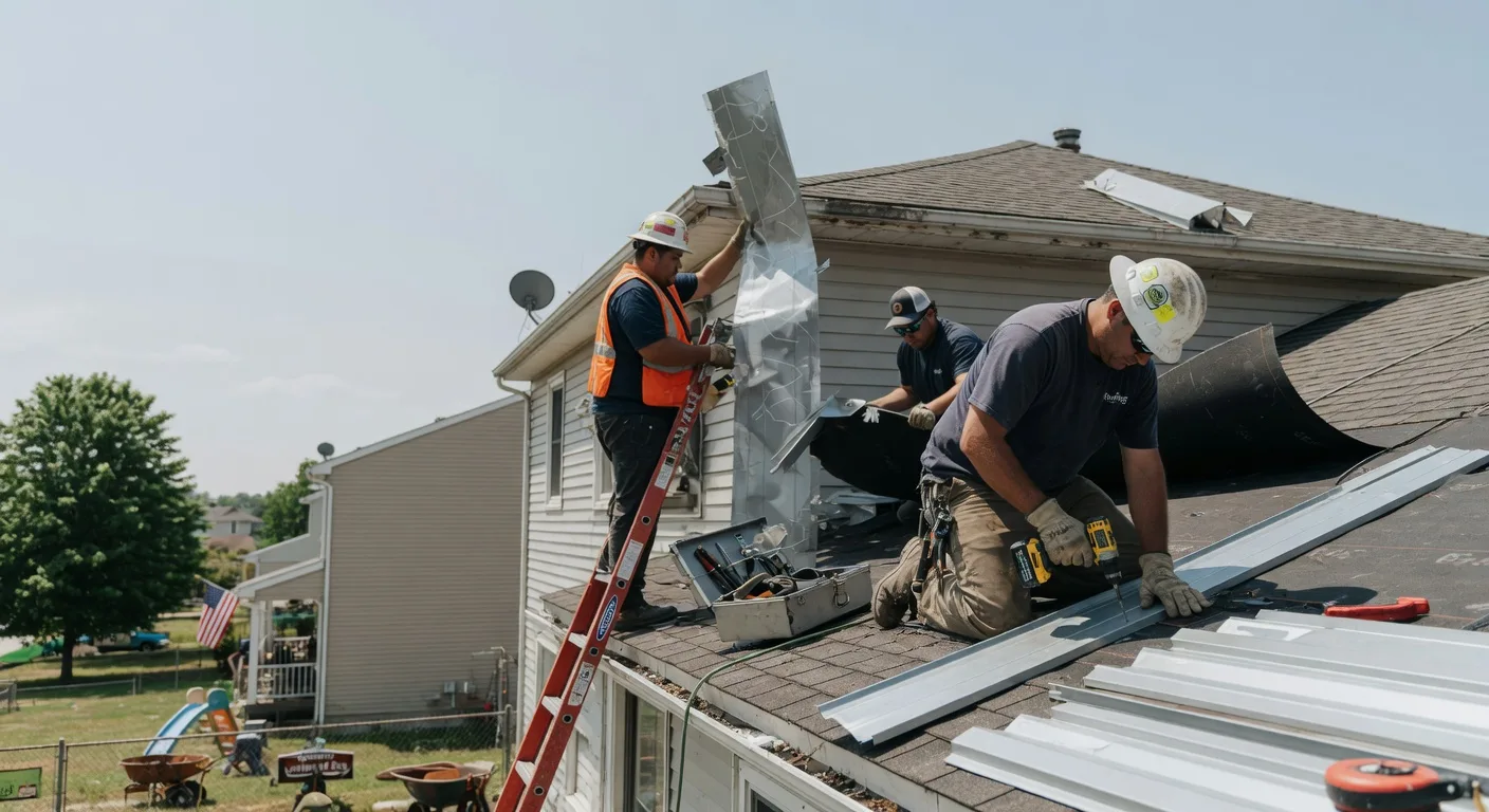 Metal Roof Repair in Spottsville, KY